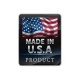 Ford Maverick side window American flag decals