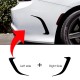 Custom bumper vent Wings decorative sticker