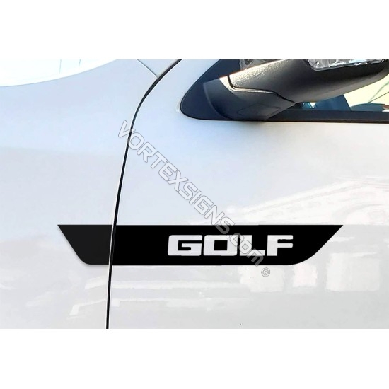 vw r line under mirror Door molding exterior accessory Wings decal