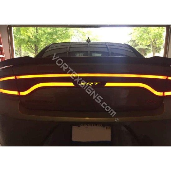 Custom Text Tail light lamp Accent Decal sticker