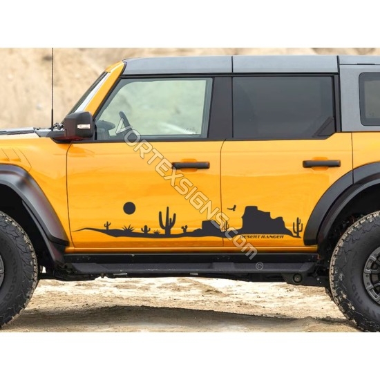 desert mountains ford bronco graphics