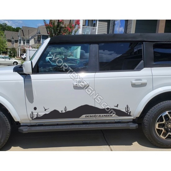 desert mountains ford bronco graphics