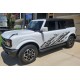 ford bronco mud splash look vinyl decals