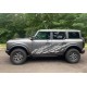 ford bronco mud splash look vinyl decals