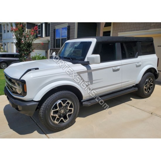 ford bronco exterior side graphics