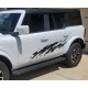 ford bronco mud splash look vinyl decals