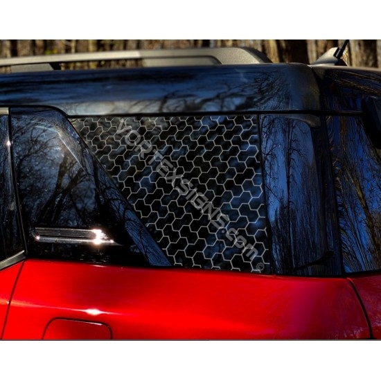 Ford Bronco Sport Hexagon quarter panel rear window vinyl decal