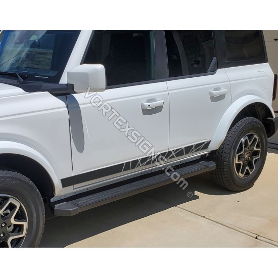 side stripes for a 2023 Ford Bronco