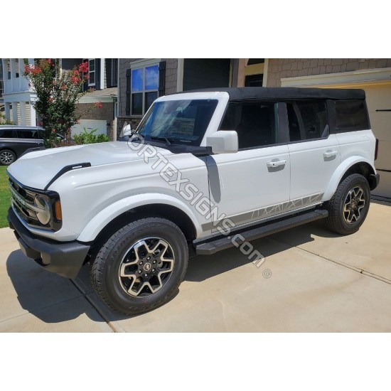 side stripes for a 2023 Ford Bronco