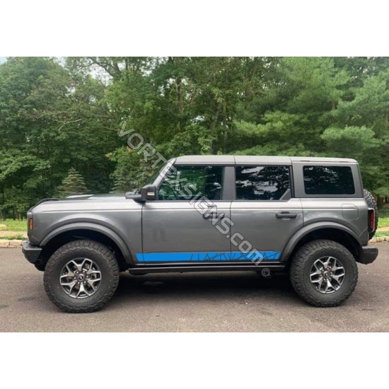 side stripes for a 2023 Ford Bronco