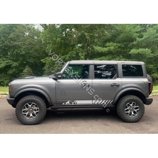 mountain stripes ford bronco graphics