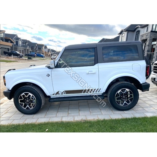 mountain stripes ford bronco graphics