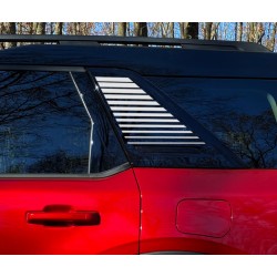 C pillar fade out lines decal for Bronco Sport - v1