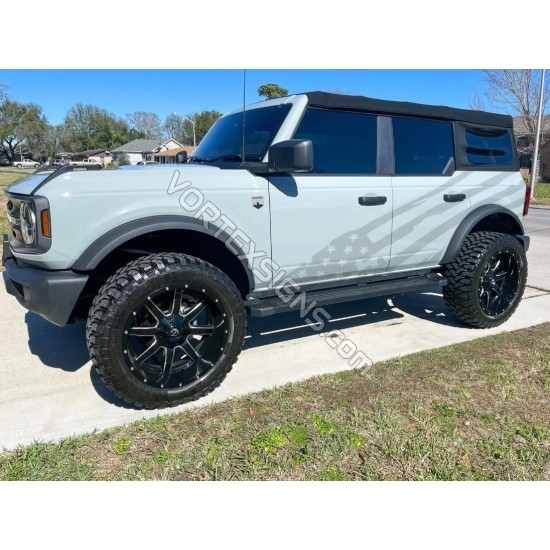 ford bronco exterior side graphics