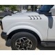 fender vent louvers for ford bronco 6g