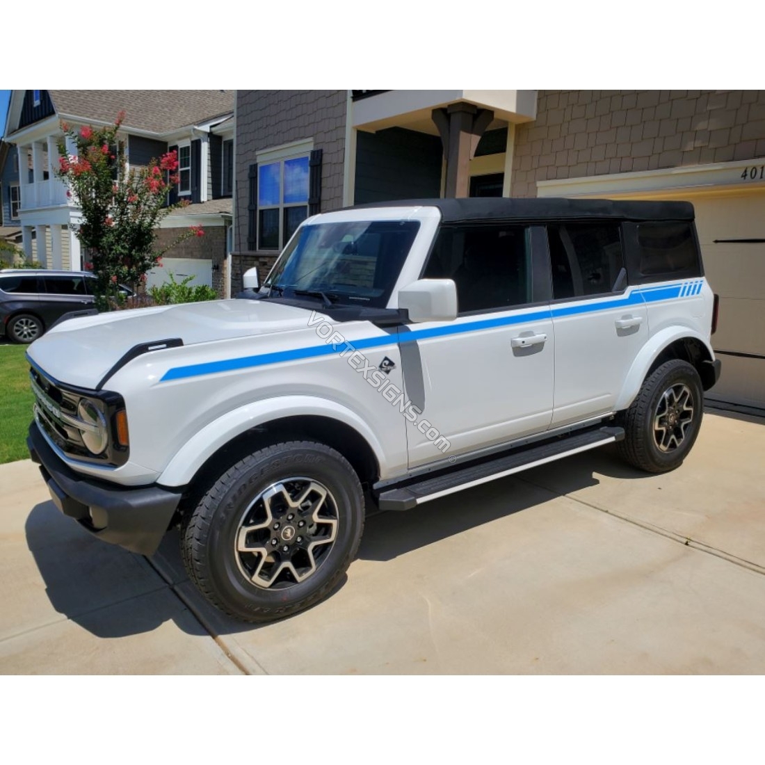Ford Bronco stripes for 2021-2027