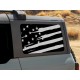 quarter window flag decal for Ford Bronco