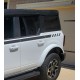 Ford bronco retro side stripes