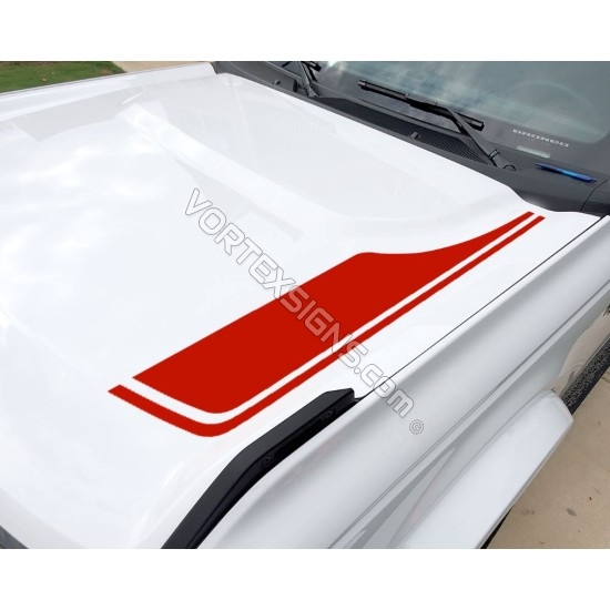 ford bronco replacement hood graphics