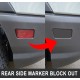 Rear side marker light black out vinyl decal for Bronco Sport sticker