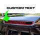 3rd Brake Light Cover with CUSTOM text Cutout (Ford Bronco Sport) sticker