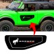 Ford Bronco Door insert Graphic decal Ford Bronco Door insert Graphic Ford Performance sticker