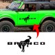Ford Bronco Logo Door Body Graphics decal Ford Bronco Logo Door Body Graphics sticker with horse