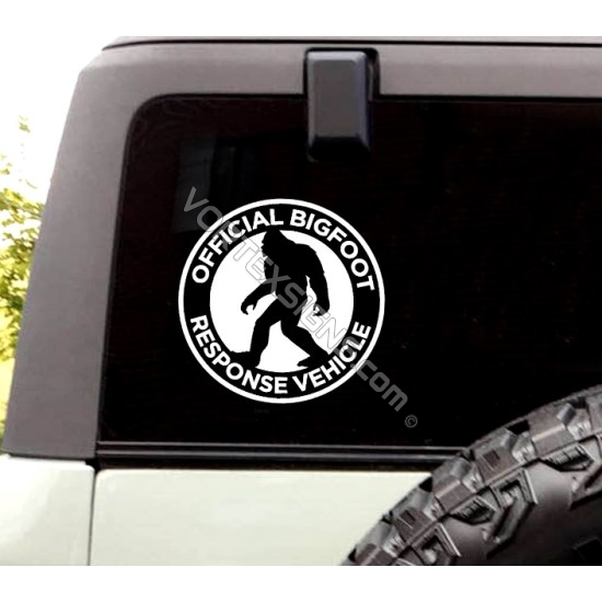 Ford Bronco BigFoot Response Vehicle sticker