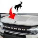 Center Hood logo decal (Ford Bronco) center hood emblem Center Hood logo(Ford Bronco) sticker