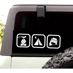 Eat Sleep Bronco sticker  - v2