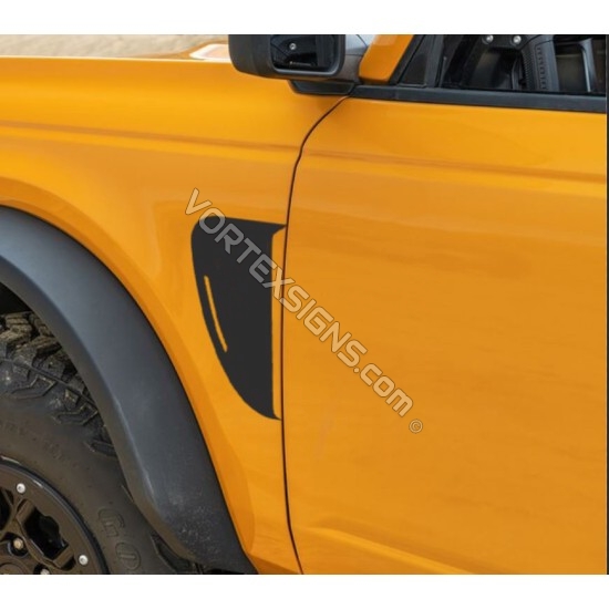 decorative fender decal for ford bronco