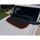 matte black Hood bump outline decal sticker for 6G Ford Bronco sticker