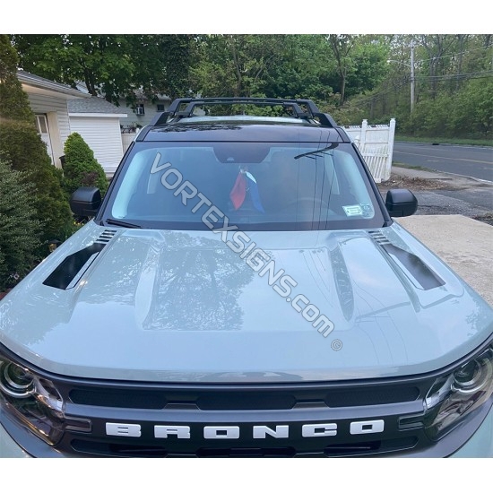 SALE! Vinyl Hood Accents Ford Bronco Sport stickers online - 10% OFF