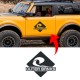 OUTER BANKS logo Door bronco decal OUTER BANKS logo Door decal sticker for your ford bronco
