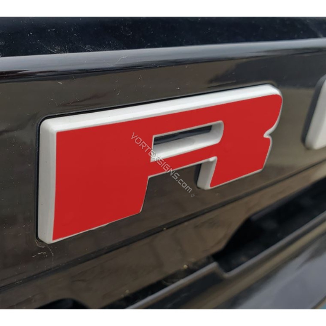 Vinyl Front Grille Letters Overlay Decal For Ford Bronco Sport