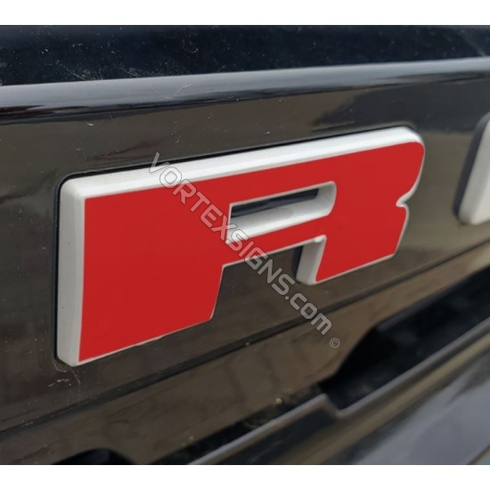 Vinyl Letters Overlay decal for Ford Bronco Sport (Front - grille) sticker