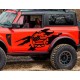 Ford Bronco Door Graphics 