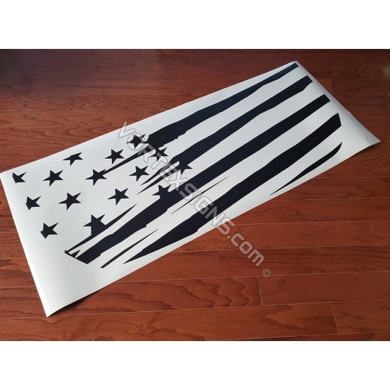 American flag hood decal for ford Bronco