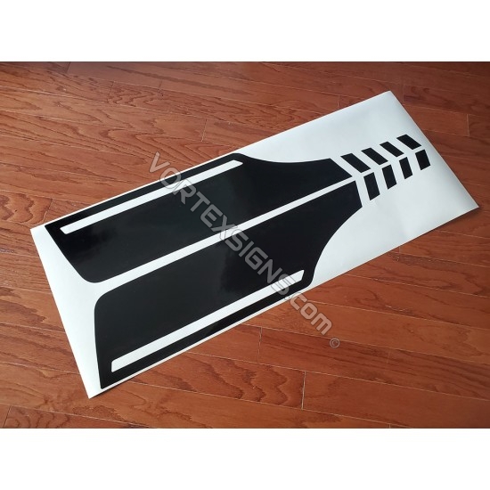 2021 bronco full size Hood accent stripes decal sticker for 6G Ford Bronco - v1 sticker