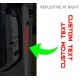 Door Reflector stickers