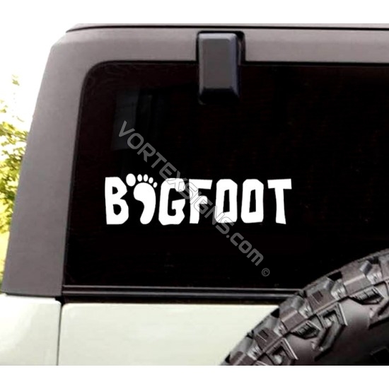 Ford Bronco Big Foot Sasquatch sticker