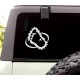 Ford Bronco Sasquatch foot print sticker