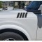 Fender Accent stripes vinyl Overlay for Ford Bronco 6G