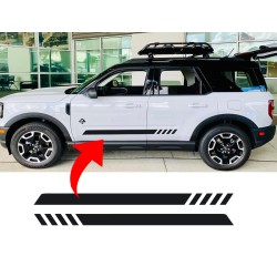 Ford Bronco Sport vinyl side stripes Graphic - v16