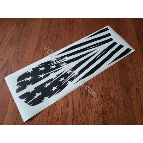 american flag stripes for ford bronco sport hood