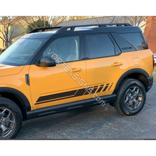 modern style graphics ford bronco sport 