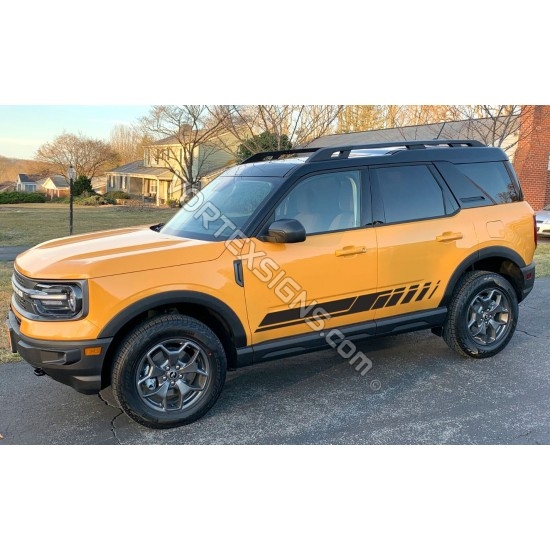 modern style graphics ford bronco sport 