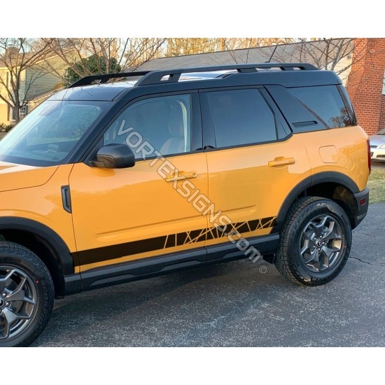 Raptor style graphics ford bronco sport 