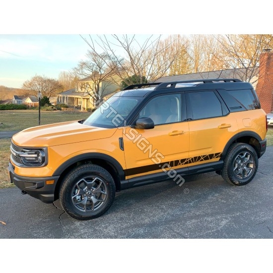 Raptor style graphics ford bronco sport 