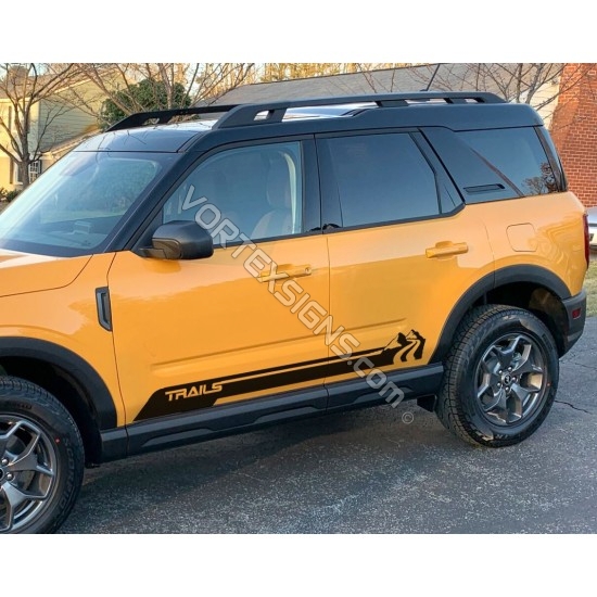 mountain stripes graphics ford bronco sport 